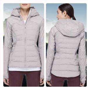 Lululemon DOWN FOR IT ALL JACKET. Porcelain Pink size 2